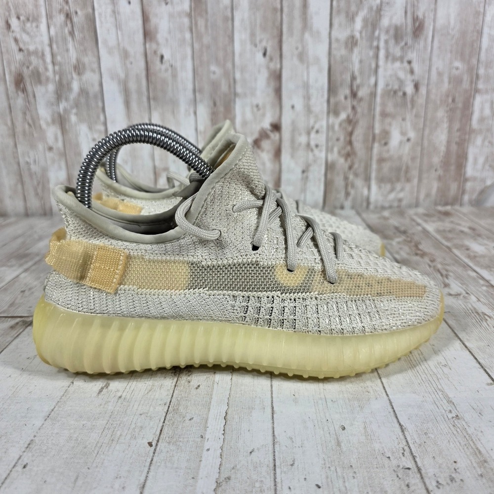 Adidas Yeezy Boost 350 V2 Light GY3438 Cream White Sneakers Mens 4 Womens 5.5